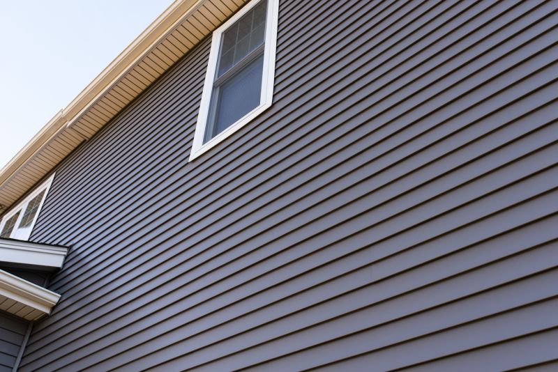 Vinyl Siding in Progress